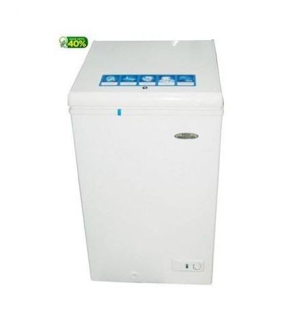 Haier Thermocool HTF-100H Silver Chest Freezer - 103Litres  (Energy Saving Up To 40%)