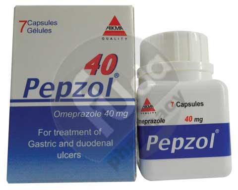 Pepzol 40 Mg 7 Capsule 1 Box