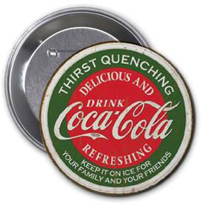 Vintage Coca-Cola Buttons