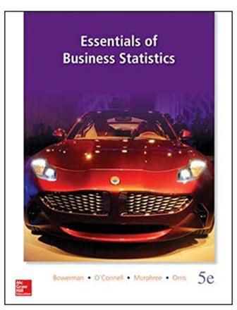 Essentials Of Business Statistics Paperback 5