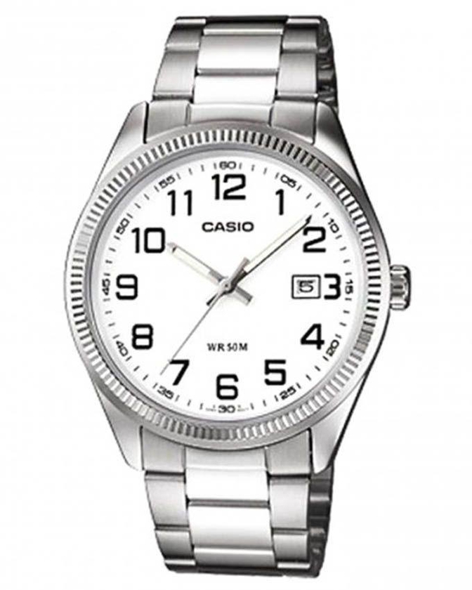 Casio LTP-1302D-7BVDF Stainless Steel Watch – Silver
