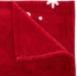 Atmosphera Festive Polyester Blanket (130 x 180 x 0.2 cm, Red)