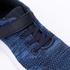 Air Walk Decorative Lace-up Canvas Boys Sneakers - Shades of Blue