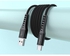 كيبل USB-C بطول 1 متر وبلون أسود من كاروم