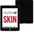 Stylizedd Premium Vinyl Skin Decal Body Wrap For Apple Ipad (2012, 3rd & 4th Gen) - Fine Grain Leather Black