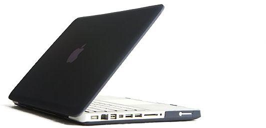 Hard Shell Case Cover For Apple Macbook Pro 13 inches Black