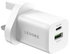 Dual Port Type-C And USB Port 33W Wall Charger