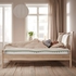 MALM Bed frame with mattress - grey stained/Åbygda firm 160x200 cm