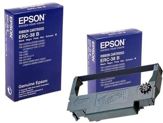 Epson ERC-38 black ribbon cartridge