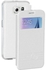 Magnetic flip case for Samsung Galaxy S6 edge - White