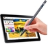 ايكام قلم ستايلس عالمي بطرف مرن من النحاس النقي وايقاف التشغيل التلقائي متوافق مع شاشات اللمس السعوية iOS/Android/ويندوز، فضي، لحاسوب محمول