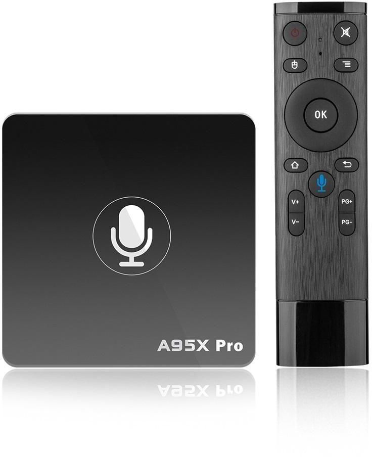 2018 World CUP IPTV A95X PRO Android TV Box with Voice Control, S905W Android 7.1 2GB RAM + 16GB ROM