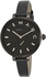 Marc by Marc Jacobs Women's Black Dial Leather Band Watch - MJ1417