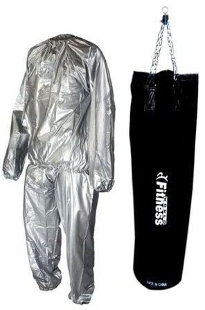 Punching Bag With Sauna Suit 80cm