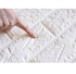3D Self Adhesive Brick Pattern Wall Paper - 10 Pieces - White