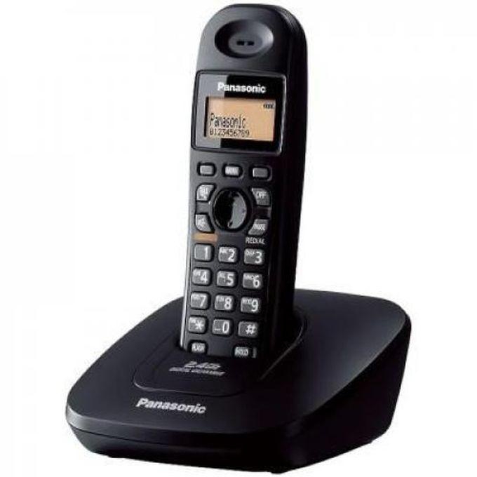 Panasonic KX-TG3611BX5 Cordless Telephone - Black