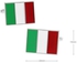 Oko Italy Flag Cufflinks