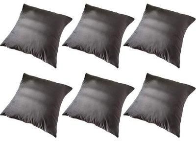 6-Piece Velvet Decorative Cushion Grey