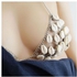 Neworldline Shell Retro Fashion Silver Bra Body Necklace Chain Bikini Chain SL