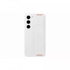 Samsung Silicone back cover with strap for Samsung Galaxy S23 White | Gear-up.me