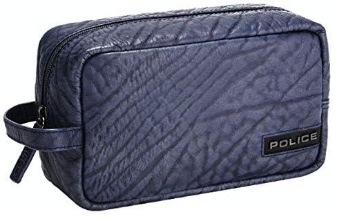 Police Chack Blue Clutch