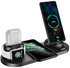 30W 6 in 1 Qi Wireless Charger Stand For iPhone 13 12 11 XS XR 8 Fast Charging Dock Station for Airpods Pro Apple Watch iWatch 7