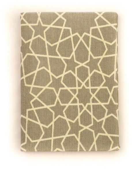 Jumia Stationary Oriental Arabesque Notebook – Small - Gray