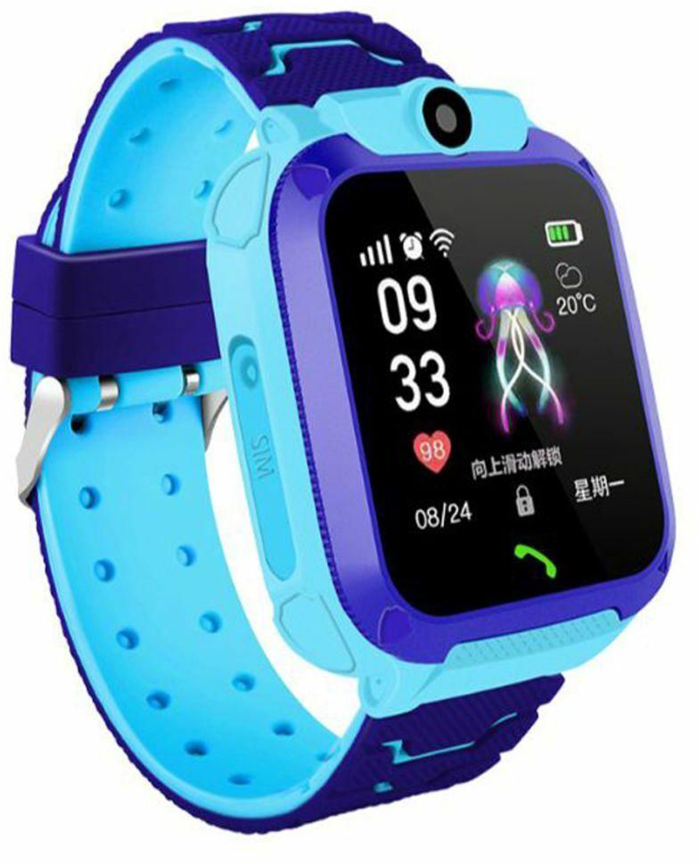 Generic Children Touch Screen Smart Watch With Camera Purple/Turquoise/Black