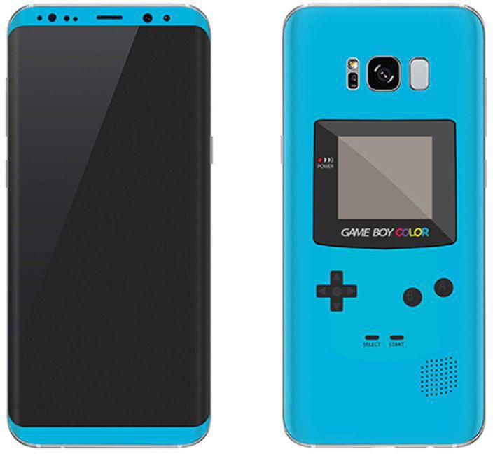 Vinyl Skin Decal For Samsung Galaxy S8 Plus Gameboy Color