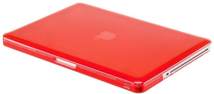 See Thru case Ultra Slim Hard Cover for MacBook Pro 13 inch without Retina display -RED