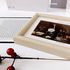 Photo Frame Picture Frames Solid Wood Desktop Display 5x7 Inches Romantic Style Picture Original Wood Color Simple Frame