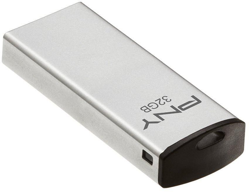 PNY Metal Attaché 32GB USB 2.0 Flash Drive - P-FDU32G/APPMT2-GE