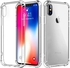 iPhone X Crystal Clear Case Shockproof TPU Edge + Rigid PC Hard Back Cover
