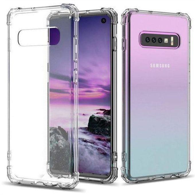 Back Defender Clear Anti Shock Case For Samsung Galaxy S10 Plus -0- CLEAR