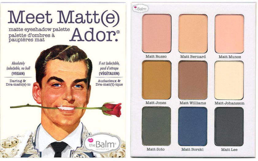 theBalm Meet Matte Eyeshadow Palette - Adore, 21.6 g