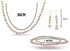10 Karat Gold With Pearls Jewellery Set