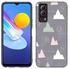 OKTEQ TPU Protection and Hybrid Rigid Clear Back Cover Case Small Cute Mountains for vivo Y72 5G / vivo iQOO Z3