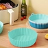 2 Pieces Silicone Air Fryer Mold, Silicone Pot Air Fryer, Silicone Air Fryer Basket, Oil-Free Fryer Basket, Suitable for Kitchen