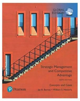 Strategic Management and Competitive Advantage: Concepts and Cases, Global Edition غلاف ورقي الإنجليزية by Jay Barney - 2019