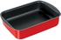 Trueval Rectangular Cooking Tray - 30 Cm - Red