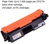 Replacement Toner Cartridge For HP LaserJet Pro M102a M102w MFP M130a M130nw M130fn M130fw Printer Black