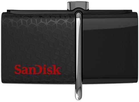 Sandisk 32GB Ultra Dual USB Drive 3.0 for OTG-Enabled Android Devices - Black