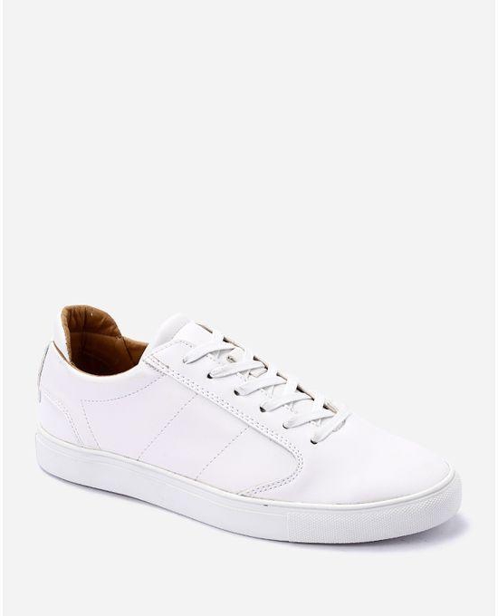 AVIA Casual Leather Sneakers - White