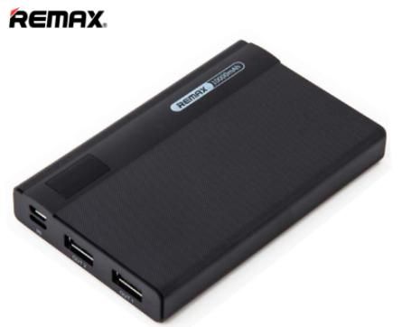 Remax Pro RPP-53 10000mAh Dual USB 2.0A Ultra Slim Power Bank (Black)