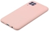 Nova 7i Silicon Case Matte   Solid Candy Color Silicone Case - Pink