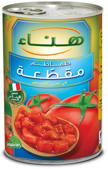 Hanaa Chopped Tomatoes 400G
