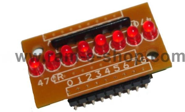 LED's Bar With Resistor & PIN Header For MCU (Breadboard Ready)