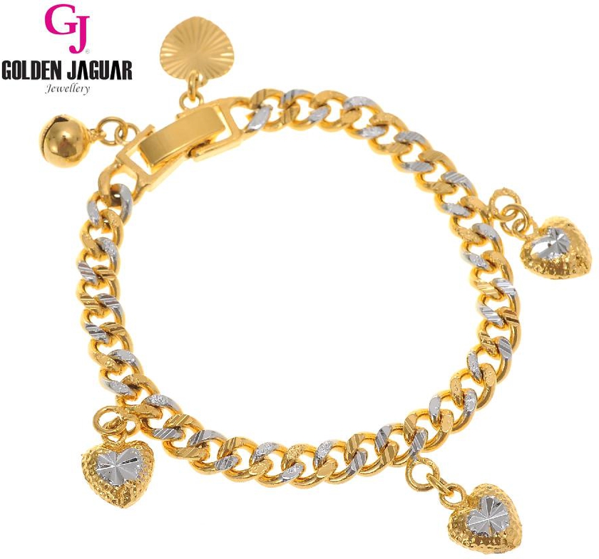GJ Jewellery Emas Korea Bracelet - Love Mix Kids 5.0 9580526-1