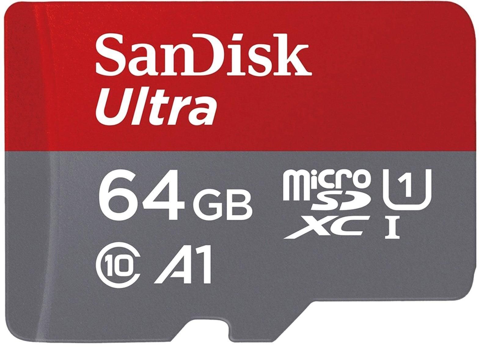 Sandisk Ultra Class 10 MicroSDXC-I Memory Card 64GB Multicolour