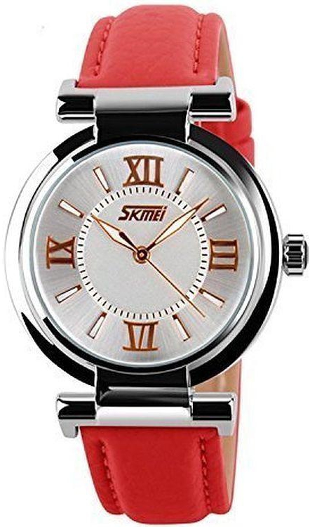 SKMEI Watch for women, Leather Band, M9075